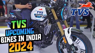 TVS Upcoming Bikes in India 2024  Price amp launch Date   TVS All New Confirmed Bikes Launch Bike [upl. by Brett]