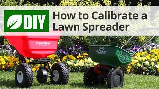 How to Use a Spreader  Correct Lawn Spreader Settings  DoMyOwncom [upl. by Ananna]