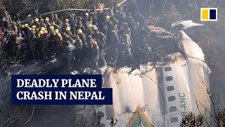 Dozens killed in Pokhara plane crash Nepal’s deadliest air tragedy in three decades [upl. by Trevar]