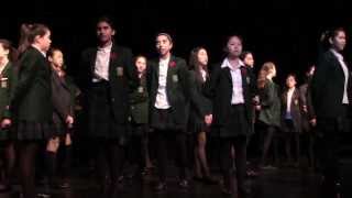 Sr Choir Performs quotBonny Wood Greenquot for Remembrance Day [upl. by Noevart892]