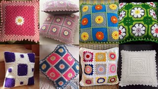 TOP 50 BEST NEW IDEAS OF BEAUTIFUL EASY TRENDY CROCHET CUSHION COVERS IDEAS FREE PATTERN DIY PROJECT [upl. by Ma]