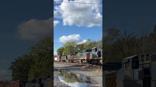 CSXT M426 at State Line csx csxrailroad railway railfan train short [upl. by Athelstan227]