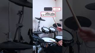 Drum Fill 19  Double Paradiddle Fill Across Toms and Snare [upl. by Dorree]