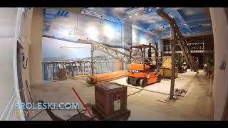 Installation of a ski simulator PROLESKI PRO3V in Taiwan [upl. by Wolk]