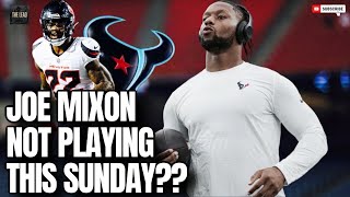 Texans No Joe Mixon Big Problem For Sunday Injury Report amp Rant [upl. by Eanej]