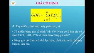 Kinh Tế Vĩ Mô  Lý Thuyết Đo Lường Sản Lượng Quốc Gia GDP GNP [upl. by Okubo]