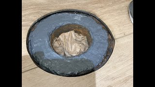 Cast Iron Toilet Flange Repair with JB Weld [upl. by Monika]