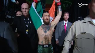 Conor McGregors spinetingling walkout at UFC 246 [upl. by Ateloj]