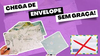 Como Fazer Envelope de Papel  Super Fácil [upl. by Marleah]