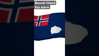 Bouvet Island eas alarm Norway [upl. by Ylrad]