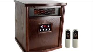 LifeSmart 2000 Sq Ft Infrared Quartz Portable Heater  LS1000HH13 [upl. by Magna]