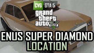 GTA 5  Enus Super Diamond Location  Epsilon Car [upl. by Marissa]