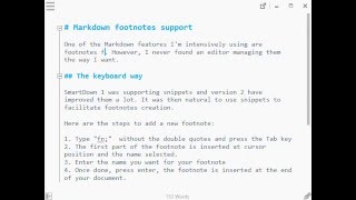 Markdown footnotes support [upl. by Aurea]