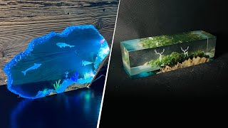 Epoxy Resin Creative Ideas  Resin Art [upl. by Leakim162]