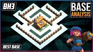 The Ultimate BH3 TROPHYdefense Base 2023 Builder Hall 3 Trophy Base Design with Copy Link  COC [upl. by Marciano]