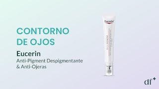 REVIEW  Como USAR Eucerin Anti Pigment CONTORNO de OJOS Despigmentante amp Anti Ojeras  Dosfarma [upl. by Eimarrej972]