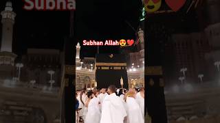 Subhan Allah😍🕋🖤khanakaba makkah islam jummamubarakstatus jummamubarak shorts viralvideo [upl. by Tews]