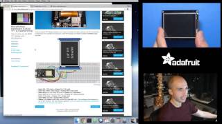 MicroPython Hardware ILI9341 TFT amp FeatherWing with Tony D micropython [upl. by Valda129]