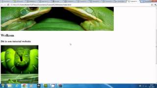 Deel 2 HTML CSS Tutorial Nederlands Dreamweaver CS55 Website Maken voor Beginners [upl. by Udall]