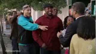 Key and Peele Obama ATM Extra quotwassupobamababyquot [upl. by Nauqes]