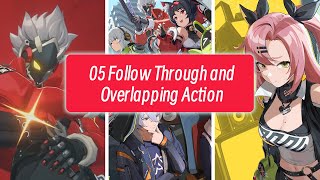 5 Followthrough amp Overlapping Action [upl. by Ycniuqed]