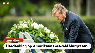 Herdenking op Amerikaans ereveld Margraten [upl. by Rhoads]