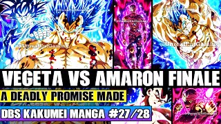 Dragon Ball Kakumei Vegeta Vs Amaron Explosive Finale A Shocking Promise Of Revenge Coming [upl. by Hengel940]