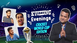 Kvizzing Evenings Cricket World Cup Edition Week 2 [upl. by Saihttam606]