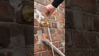 How To Fit An Outside Tap plumbing diy howto [upl. by Shayla]