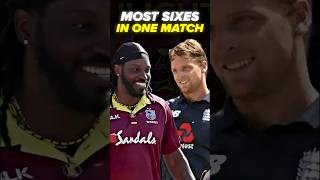 Record breaking sixes in cricket 😱 cricket chrisgayle josbuttlerbatting sixes engvswi [upl. by Chapin267]