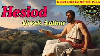 Hesiod MustKnow Facts for NET SET PULEC Exams [upl. by Ado205]