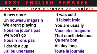 Apprendre a parler langlais parfaitement avec ces phrasesSpeak English with these phrases [upl. by Melisse]