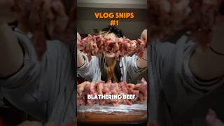 vlog snips 1 blathering beef [upl. by Rollins83]