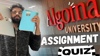 How to do Algoma Universitys Assignments and quizzez  Full explanation video  algomauniversity [upl. by Peck]