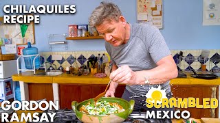 Gordon Ramsay Makes Chilaquiles in Oaxaca featuring Aaron Sanchez  Scrambled [upl. by Eislehc]