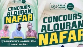 🔴 DIRECT GRAND THÉÂTRE  CONCOURS NAFAR AL XURAN ORGANISER PAR AL BACHIR GUEYE LE 10 NOVEMBRE 2024 [upl. by Eittah83]