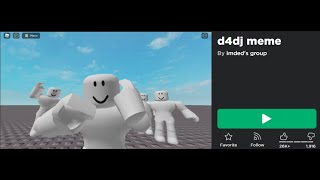 d4dj meme Roblox id See description for id🔊🤘 [upl. by Hayotal]