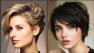 Latest and Attractive Bob With Sided bangs haircuts amp Hairstyle dyed hair Colour ideas [upl. by Uttasta67]