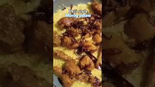 Morog polaw 🤤 recipe chaile comment korun reels food [upl. by Notlek]