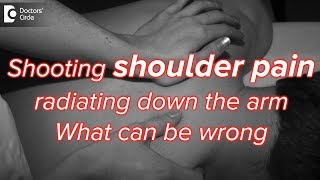 What causes shoulder pain that radiates down the arm  Dr Mohan M R [upl. by Feliks]