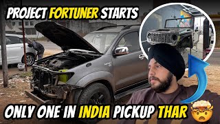 Indias Craziest Fortuner Coming Soon 🤩❗️Project Fortuner EP 01 [upl. by Phox]