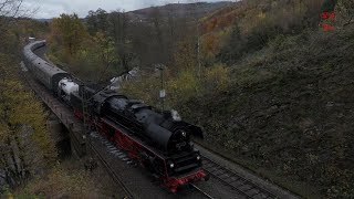 Sonderfahrt Treysa Dillenburg Betzdorf mit 23 1097 4K [upl. by Ania]