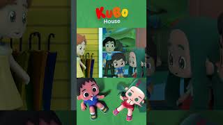 Rain Rain Go Away shorts  Nursery Rhymes amp Kids Songs Kubo House [upl. by Fisk]