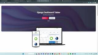 Tabler Django Free  Product INFO and LIVE Deploy  AppSeed [upl. by Starr]