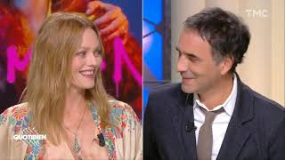 Vanessa Paradis et Samuel Benchetrit invités de Quotidien sur TMC le 20 septembre 2021 [upl. by Baecher]