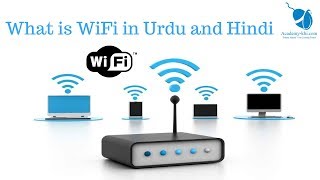 What is WiFi  How WiFi work  Wifi explain in Urdu and Hindi [upl. by Gabler938]