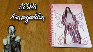 Unboxing AESPA 1st Full Album ARMAGEDDON Superbeing  NingNing ver [upl. by Ayaj]