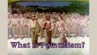 What is Pointillism in painting [upl. by Hovey]