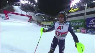 Kinsey Wolanski utrcala na stazu u Schladming Slalom [upl. by Noicpecnoc]