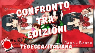 Nana e Kaoru COMPRATELO  confronto tra edizioni tedescaitaliana [upl. by Seiber396]